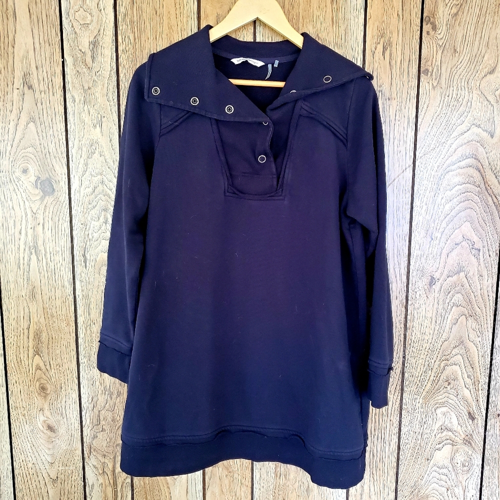Soft Surroundings Tunic Cowl Neck Sweatshirt